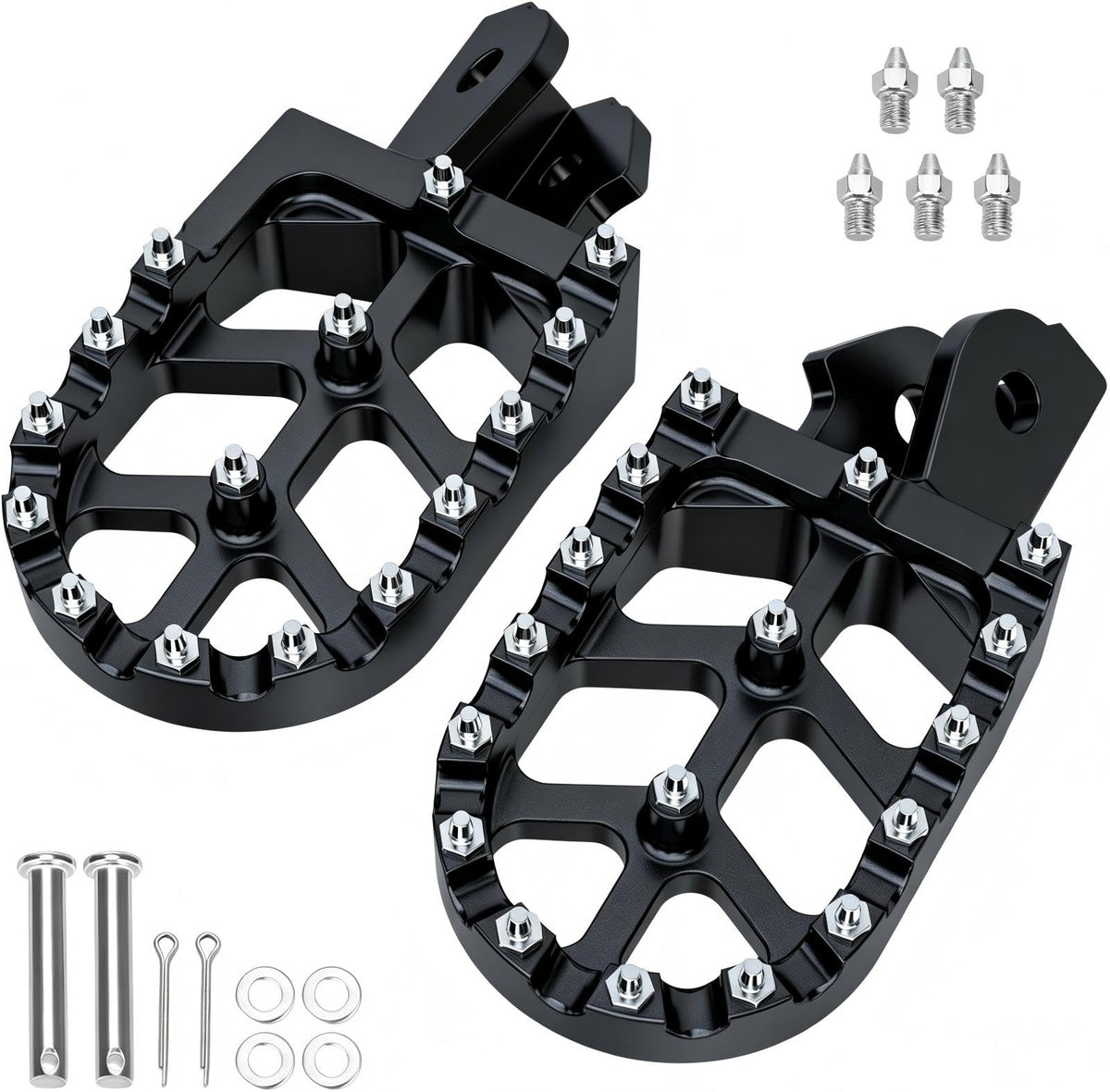 RZEOZU front view of replacement pegs showing durable design and improved stability