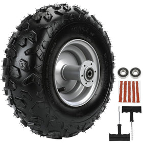 RZEOZU front wheel assembly showing complete rim and tire for fit confirmation