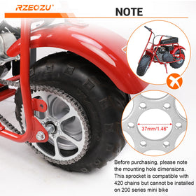 RZEOZU included hardware and master links for complete installation benefit
