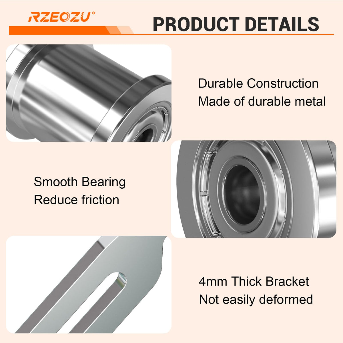 RZEOZU installed on Coleman CT200U demonstrating improved chain tracking on trail bikes