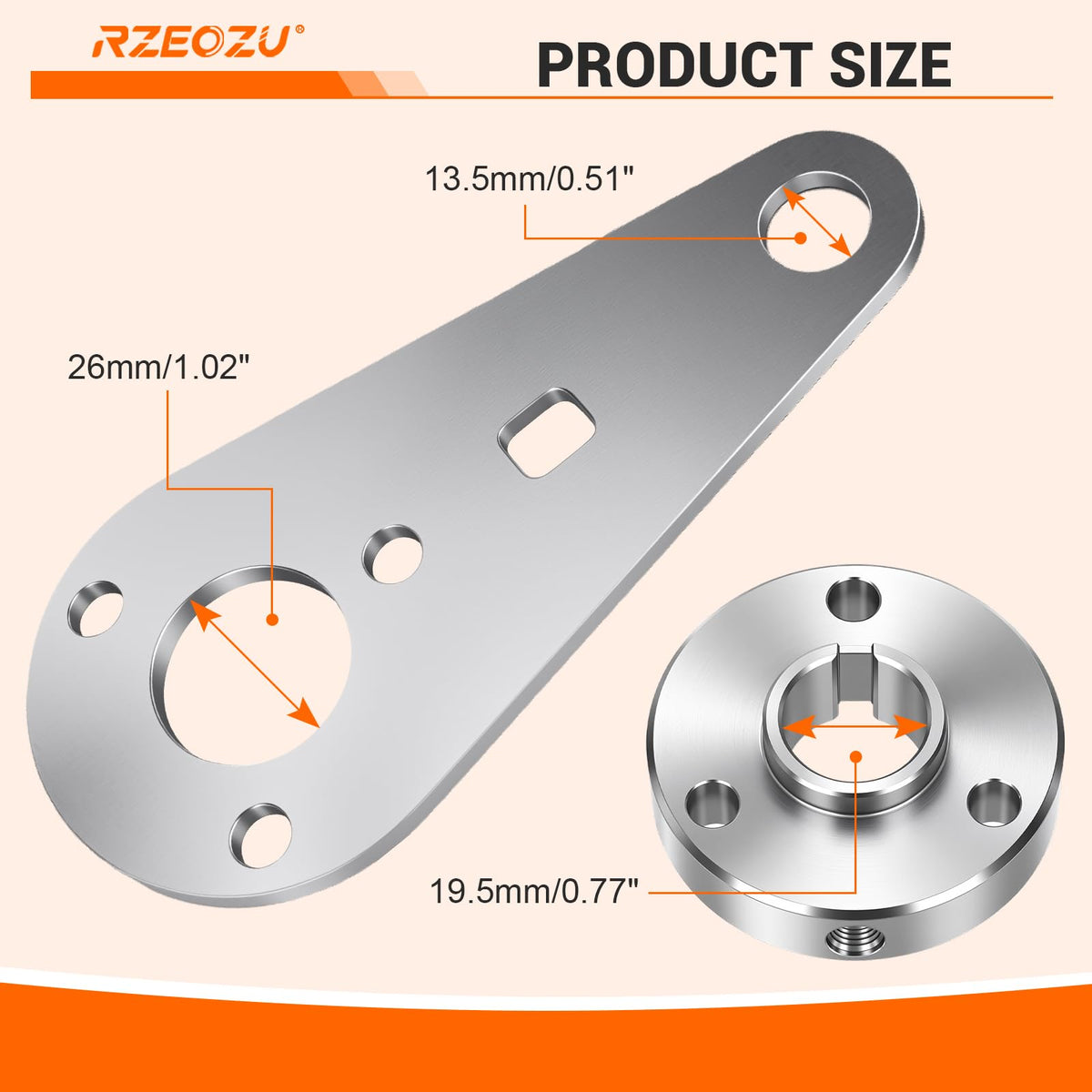 RZEOZU installed on Predator 212 crank illustrating how the tool locks the shaft