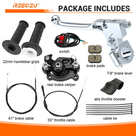 RZEOZU mechanic installing kit in garage showing straightforward DIY replacement benefit