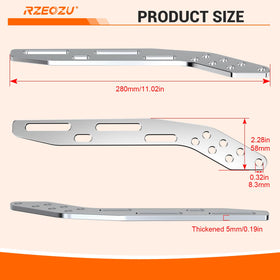 RZEOZU mounted on Coleman CT200U demonstrating secure fit and smoother drive