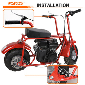RZEOZU rear caliper detail showing solid-steel construction for long-lasting performance