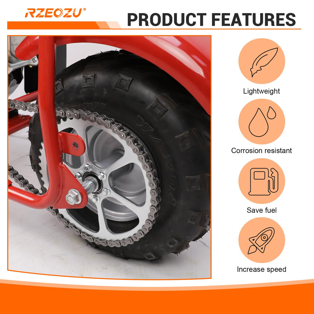 RZEOZU finish and machining detail showing corrosion resistance benefit