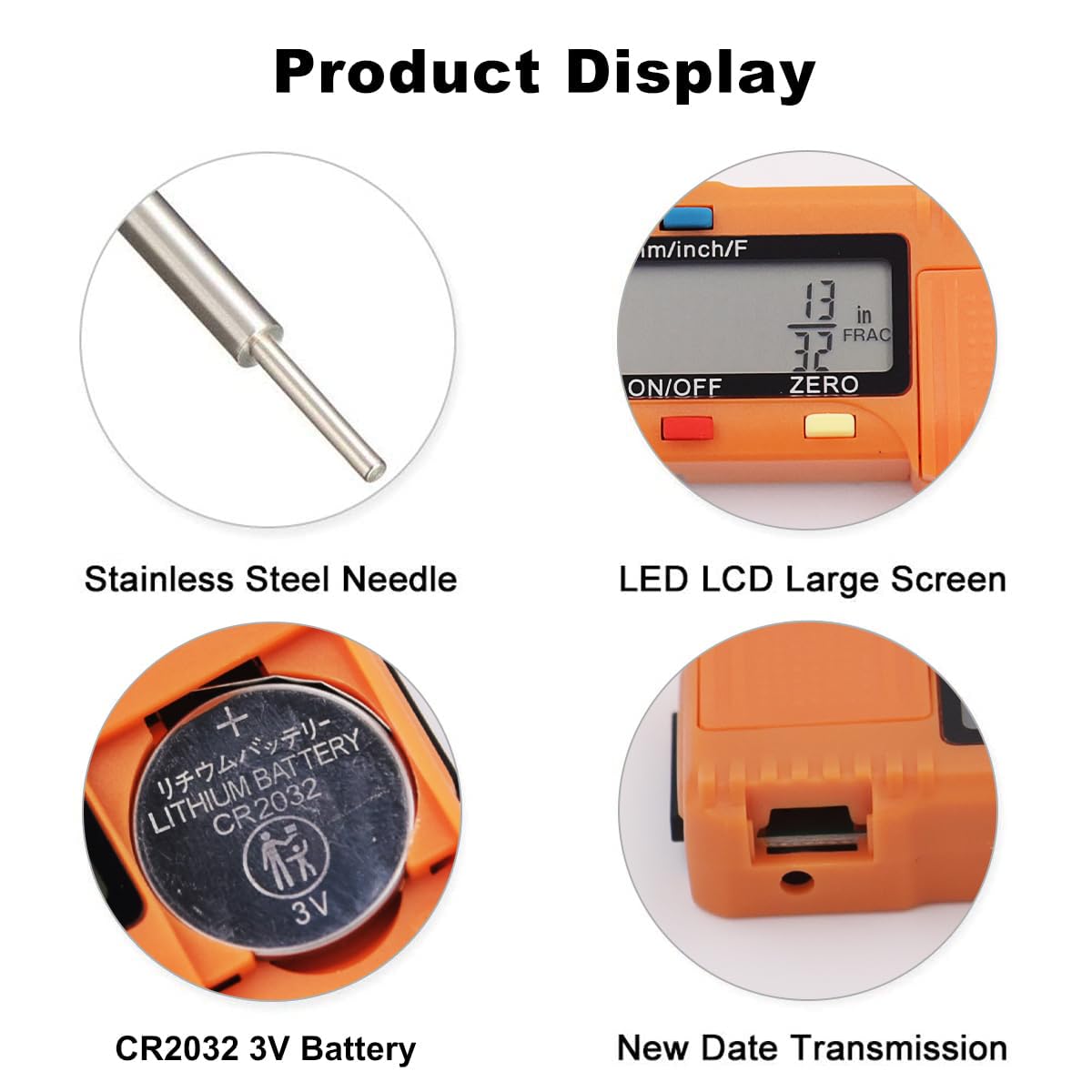 SAFELIFE depth bar detail zeroable scale for accurate backup measurement
