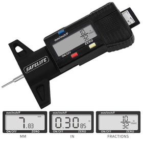SAFELIFE close-up LCD display for clear, fast readings and accuracy