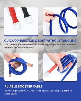 SAFEMATE full 30 ft cable stretched to show reach and vehicle access