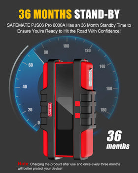 SAFEMATE held in hand to show compact size and easy portability for travel