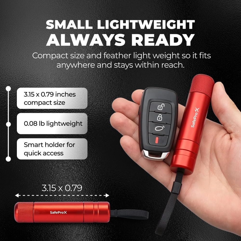 SafePro X tucked in pocket demonstrating lightweight everyday carry benefit