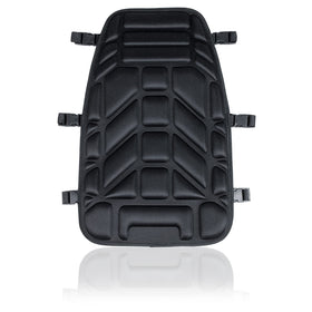 SaferCCTV front view seat cover shows fit and improved comfort