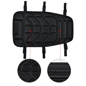 SaferCCTV seat cover installed on ATV for better grip