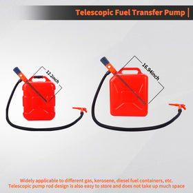Safetect telescoping suction tube extended to reach bottom of cans and drums