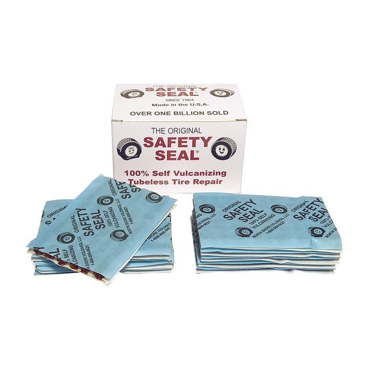 Safety Seal front box showing 60 repairs and quick inventory benefit