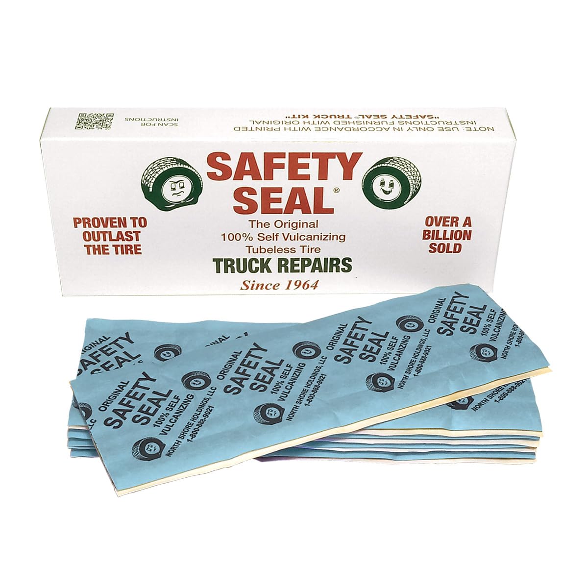Safety Seal front packaging showing 30 plug refills and easy storage benefit