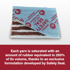 Safety Seal insertion demo in tire demonstrating fast repair and reduced downtime