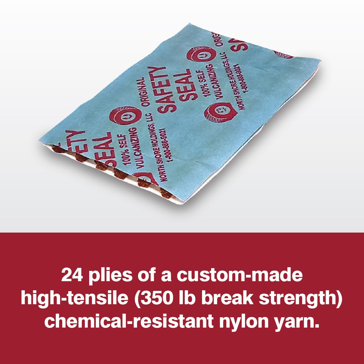 Safety Seal plugs spread on table illustrating quantity and ready-to-use convenience