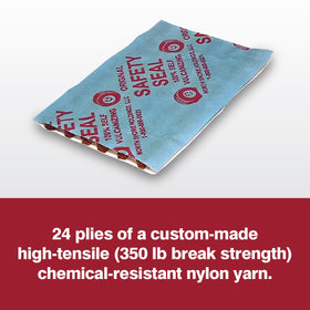Safety Seal plugs spread on table illustrating quantity and ready-to-use convenience