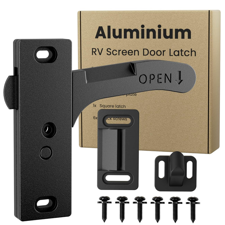 Safoner front packaging showing right handle kit and included parts for quick repair