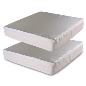 Safoner vent insulator front view showing fit and reflective face for heat reduction