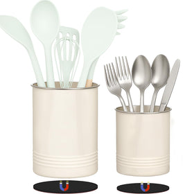 Safoner front view showing both holders for compact organization