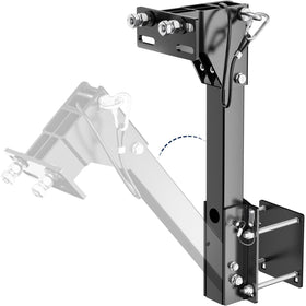 Safoner front view mounted on RV bumper showing secure fit and durability