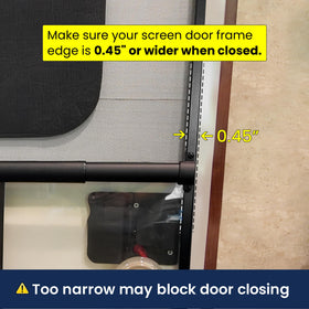 Safoner included screws and drill bit displayed for fast, hassle-free installation