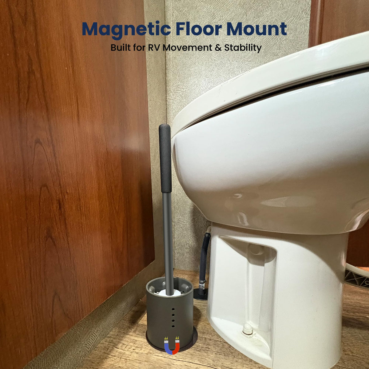 Safoner magnetic adhesive floor pad ready-to-install for secure mounting