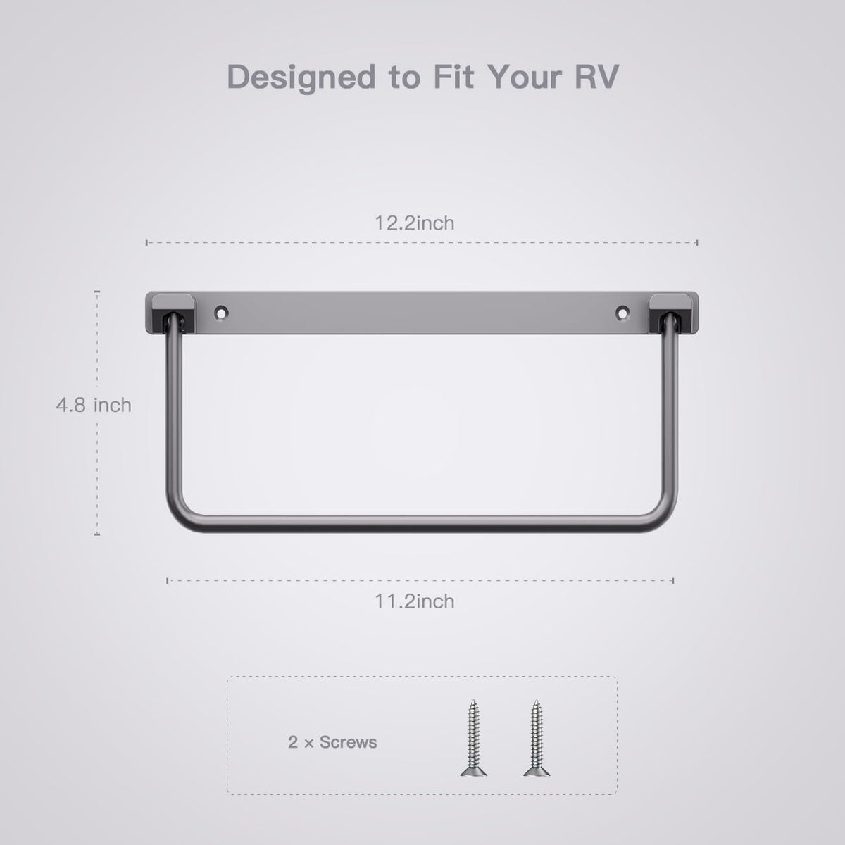 Safoner included screws and mounting hardware for quick installation
