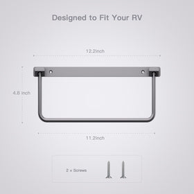 Safoner included screws and mounting hardware for quick installation