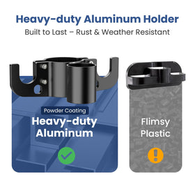 Safoner upside-down 7-way plug pocket protecting electrical contacts