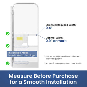 Safoner next to a ruler for size comparison indicating compact installation