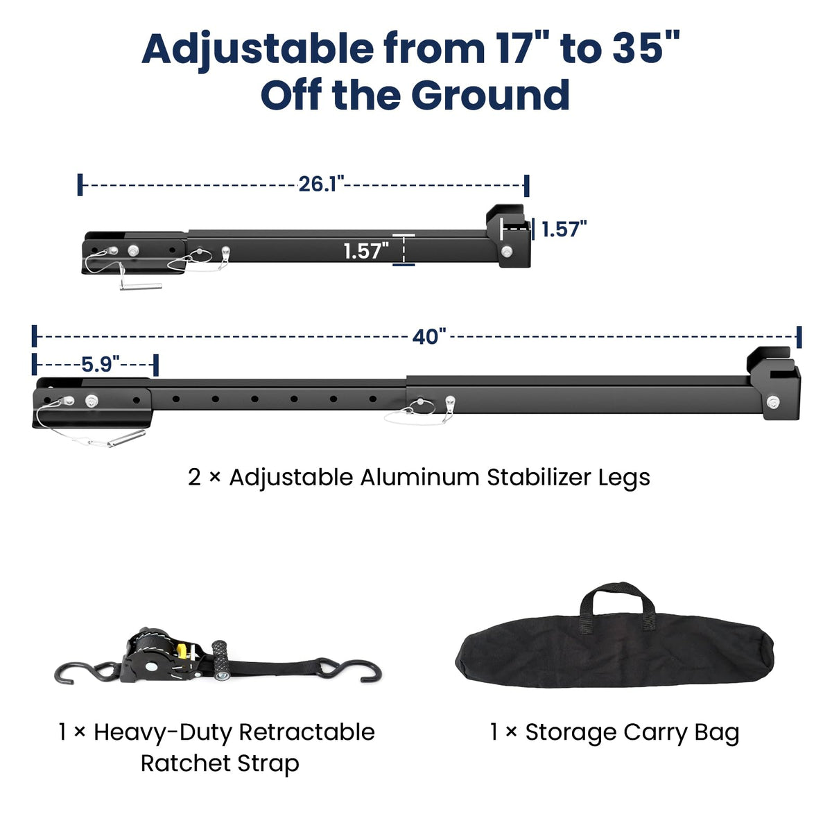 Safoner scale comparison with hand showing lightweight aluminum for easy handling