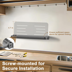Safoner installation hardware and screws demonstrating secure, rust-resistant mounting
