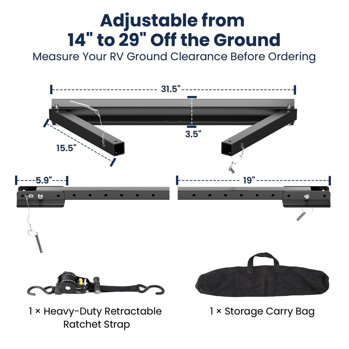Safoner size comparison with ruler showing compact dimensions for storage