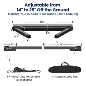 Safoner size comparison with ruler showing compact dimensions for storage
