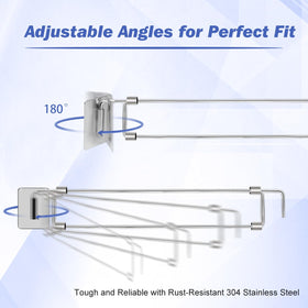 Safoner bars beside a ruler showing adjustable length for custom fit