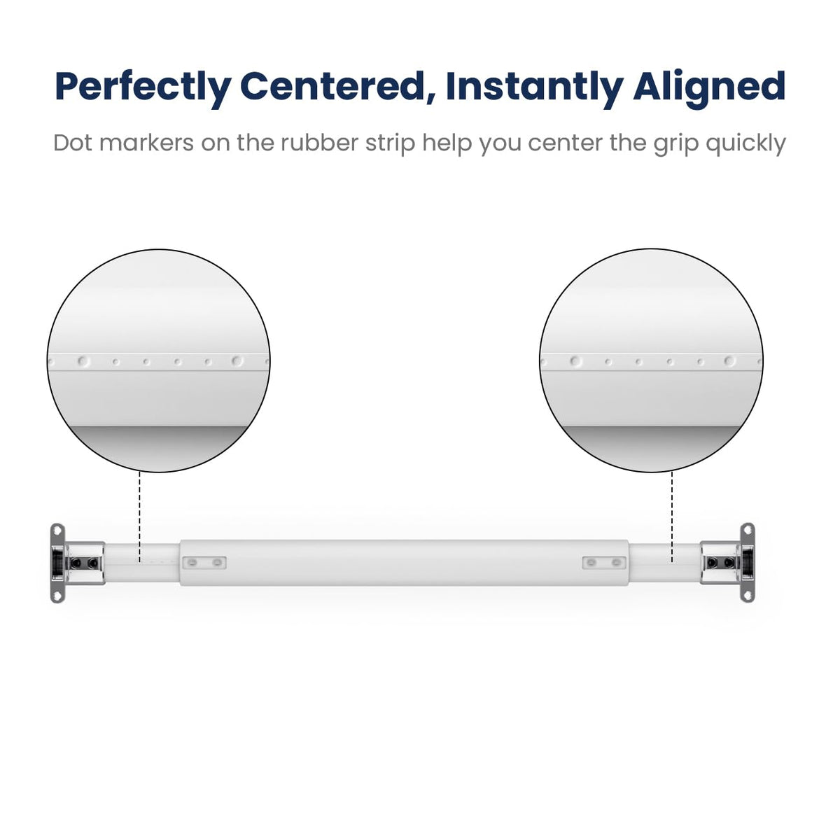 Safoner sizing measurement guide showing accurate fit for doors