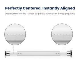 Safoner sizing measurement guide showing accurate fit for doors