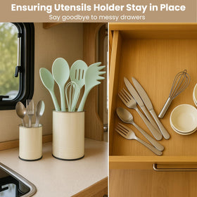 Safoner small holder with forks and scissors keeping tools organized