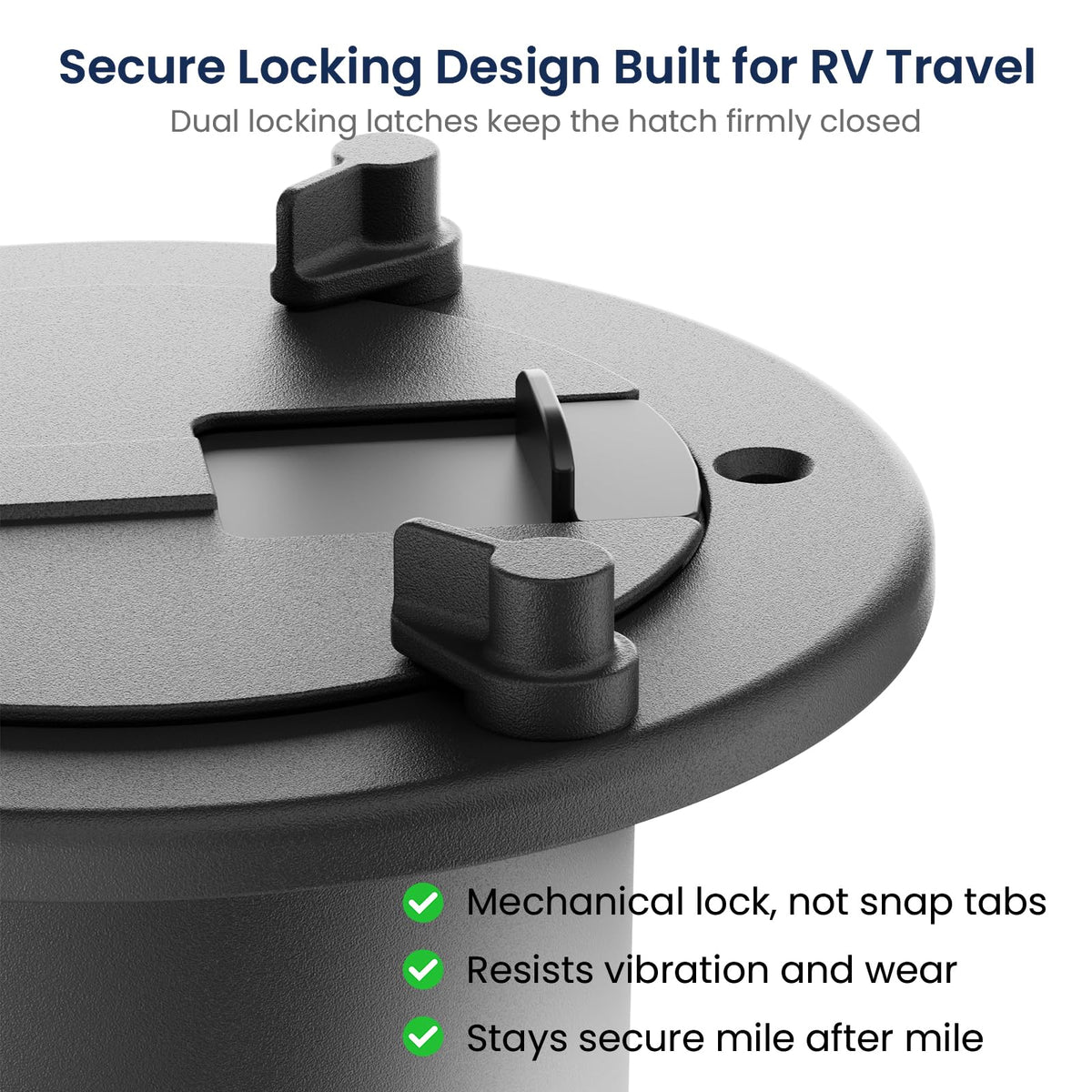 Safoner stainless screws and butyl tape for corrosion-resistant seal