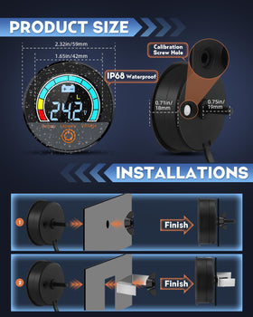 Safpovel wiring and connectors for quick install, convenience benefit