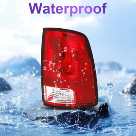 Sagnod Auto taillight next to ruler showing exact size for accurate replacement
