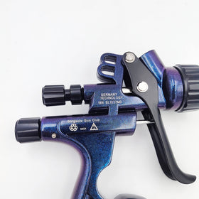 saigaole spray gun in hand for scale showing lightweight build and comfortable balance