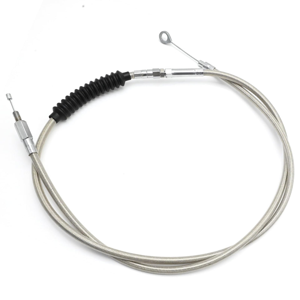 Saihisday front view of 71-inch clutch cable showing full length and finish benefits