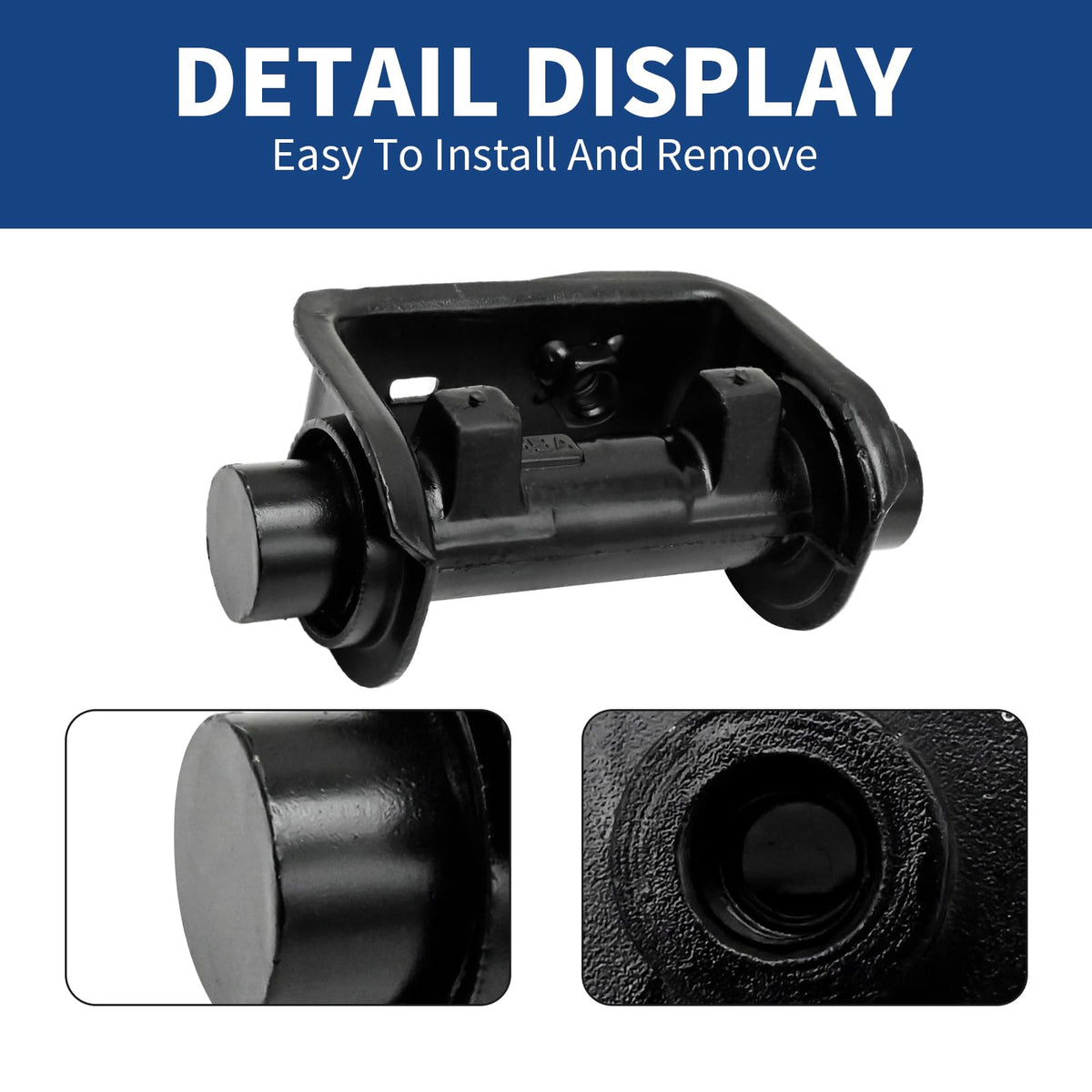 Saihisday damper side profile showing shape and mounting points