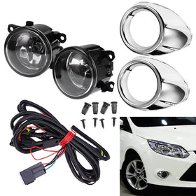 Saihisday front assembly showing clear lens and fit for factory look