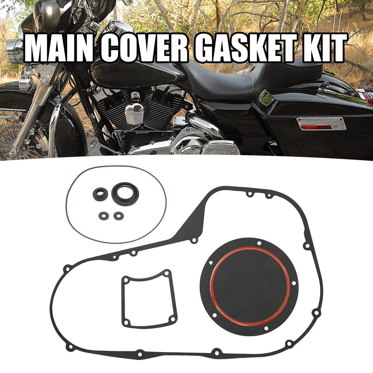 Saihisday derby and inspection cover gaskets detail showing accurate cut and sealing edge