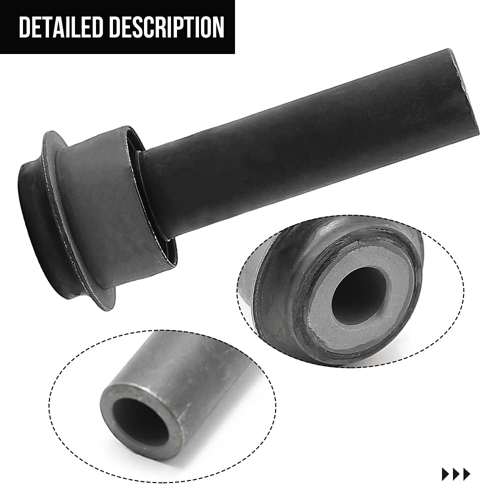 Saihisday bushings installed on subframe showing secure fit and reduced movement