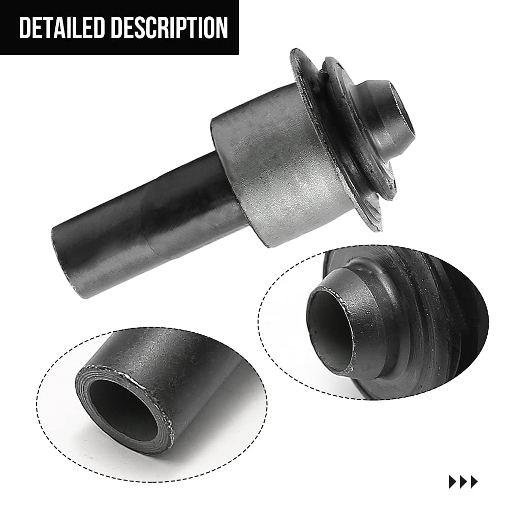 Saihisday bushings next to ruler showing dimensions for accurate fit confirmation